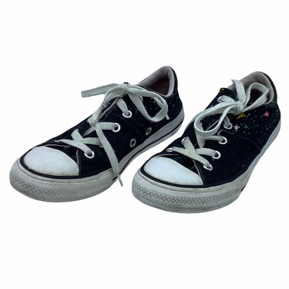 Converse‎ All Star Kid Black Galaxy Cosmic Space Stars Low Top Sneakers Size 13